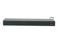 PDU en rack commuté APC - Unité de distribution secteur (rack-montable) - AC 208-230 V - Ethernet, RS-232 - entrée : IEC 60320 C20 - connecteurs de sortie : 8 (power IEC 60320 C13) - 1U - 2.4 m cordon - pour P/N: SMTL1000RMI2UC, SMX1000C, SMX1500RM2UC, SMX1500RM2UCNC, SMX750C, SMX750CNC AP7921B