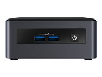 Intel Next Unit of Computing Kit 8 Pro Kit - NUC8i3PNK - mini PC - Core i3 8145U 2.1 GHz - 0 Go - aucun disque dur BKNUC8I3PNK