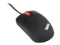 Lenovo ThinkPlus 3-Button Travel - Souris - optique - 3 boutons - filaire - USB - noir corbeau - Campus 31P7410