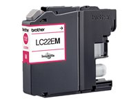 Brother LC22EM - Très Haut Rendement - magenta - original - cartouche d'encre - pour Brother MFC-J5920DW LC22EM