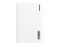 Urban Factory Power Bank Cosmic 10400mAh - Banque d'alimentation - 10400 mAh - 2 connecteurs de sortie (USB) - blanc, bleu BBA10UF