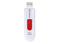 Transcend JetFlash 590 - Clé USB - 16 Go - USB 2.0 - blanc TS16GJF590W