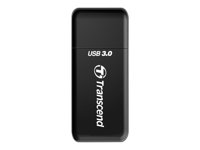 Transcend - Lecteur de carte (SD, microSD, SDHC, microSDHC, SDXC, microSDXC, SDHC UHS-I, SDXC UHS-I) - USB 3.0 TS-RDF5K