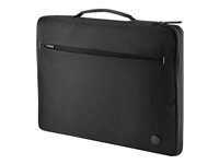 HP Business - Housse d'ordinateur portable - 14.1" - noir - pour HP 245 G7; Chromebook 11A G8; Chromebook Enterprise x360; Chromebook Enterprise x360 14E G1; Elite Dragonfly; Elite x2; EliteBook 735 G5, 735 G6, 745 G5, 745 G6, 830 G6, 830 G7, 840 G6, 840 G7, 840r G4; EliteBook x360; Pro c640; ProBook 430 G6, 430 G7, 440 G6, 445r G6, 44X G7, 640 G5; ZBook 14u G6 2UW01AA