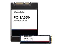 WD PC SA530 - SSD - chiffré - 512 Go - interne - 2.5" - SATA 6Gb/s - AES 256 bits - TCG Opal Encryption 2.01 SDATB8Y-512G