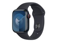 Apple - Bracelet pour montre intelligente - 41 mm - taille P/M - noir minuit MT2R3ZM/A