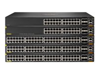 HPE Aruba 6200M 24G Class4 PoE 4SFP+ - Commutateur - C3 - Géré - 24 x 10/100/1000 (PoE+) + 4 x 1 Gigabit/10 Gigabit SFP+ (liaison montante/empilage) - de l'avant et du côté vers l'arrière - Montable sur rack - PoE+ (740 W) R8Q68A