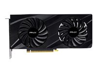 PNY GeForce RTX 3060 Verto Dual Fan - Carte graphique - GF RTX 3060 - 12 Go GDDR6 - PCIe 4.0 x16 - HDMI, 3 x DisplayPort VCG306012DFBPB1