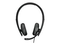 EPOS I SENNHEISER ADAPT 165 II - ADAPT 100 Series - micro-casque - sur-oreille - filaire - jack 3,5mm - noir 1000908