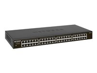 NETGEAR SOHO GS348 - Commutateur - non géré - 48 x 10/100/1000 - de bureau, Montable sur rack GS348-100EUS