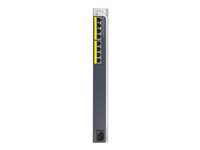 NETGEAR Plus GS408EPP - Commutateur - Géré - 8 x 10/100/1000 (PoE+) - de bureau, Montable sur rack, fixation murale, montable sur tringle - PoE+ (124 W) GS408EPP-100EUS