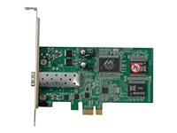 StarTech.com Carte réseau PCI Express à 1 port fibre optique Gigabit Ethernet avec SFP ouvert - Adaptateur NIC PCIe SFP (PEX1000SFP2) - Adaptateur réseau - PCIe profil bas - 1GbE - 1000Base-LX, 1000Base-SX - pour P/N: GLCLHSMDSTTA, GLCSXMMDST, GLCSXMMDSTT, GLCTEST, MASFP1GBTXST, SFP1GELXST PEX1000SFP2