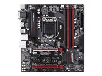 Gigabyte GA-B250M-Gaming 3 - 1.0 - carte-mère - micro ATX - Socket LGA1151 - B250 - USB 3.1 Gen 1 - Gigabit LAN - carte graphique embarquée (unité centrale requise) - audio HD (8 canaux) GA-B250M-GAMING 3