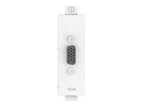 VISION TechConnect 3 VGA female D module - Plaque modulaire enclenchable - HD-15 TC3 VGAFD